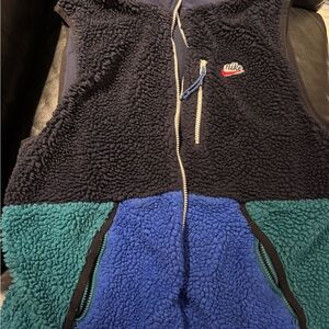 Nike Navy Fleece Vest